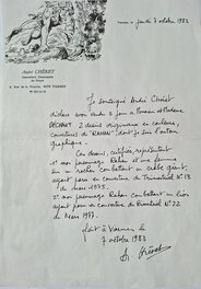 Courrier Chéret Courrier Chéret