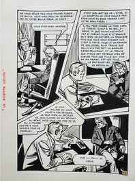 M.G. Braun - SAM ET SALLY T19 LA CHANCE NOIRE - Planche originale