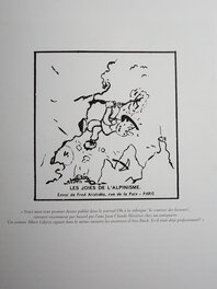 Les joies de l'alpinisme, tout premier dessin publié de Fred, 1947 Les joies de l'alpinisme, tout premier dessin publié de Fred, 1947
