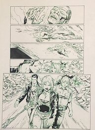 Fred Benes - Witchblade - Planche originale