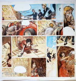 Planche originale - ADA ENIGMA T3 UNE HISTOIRE INFERNALE   couleur directe