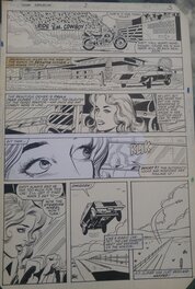 Luke McDonnely inked by Colletta - Team Americano #7 The Emperor of Texas - Planche originale