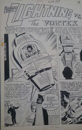 Mike Sekowsky - Thunder Agents #11 splash - Comic Strip