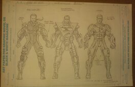 Rich Buckler - Character design model - Planche originale