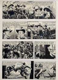 Étienne Le Rallic - Etienne Le Rallic, planche originale, Capitaine Flamberge. - Comic Strip