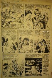 Joe Simon Assist Jack Kirby - Fighting American #2 - Planche originale