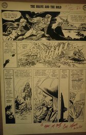 Carmine Infantino - Brave and the Bold #47 Secret Sportsman - Planche originale