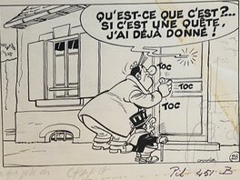 Jean Chakir - Jean Chakir, case originale, Tracassin et Angelure. - Comic Strip