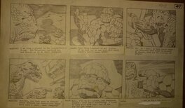 Jack Kirby - Depatie-Freleng Olympics of Space Fantastic Four - Planche originale