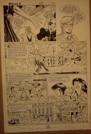 Alan Kupperberg - Cops #12 Bride of Bezerko - Planche originale