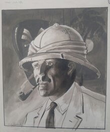 Andy Bradwick - The Major - Original Illustration