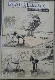 Albert Froechlich - Black Beauty :Classics Illustrated #60 - Comic Strip