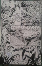 Rich Buckler - Neil Gaiman's Lady Justice Forever Warriors #1 - Planche originale