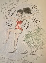 Christian Goux, illustration originale, "La Chanson de Sigale, Aiguesieste".