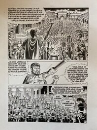 Jean-Yves Mitton - Jean-Yves Mitton, planche originale, Messalina N°6. - Comic Strip