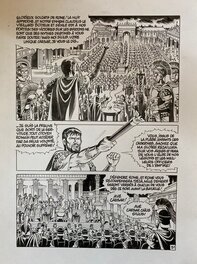 Jean-Yves Mitton, planche originale, Messalina N°6.