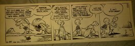 Walt Kelly - Trip to Mars : Pogo Opossum - Planche originale