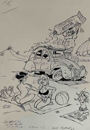 Achdé - Les damnés de la route - Comic Strip
