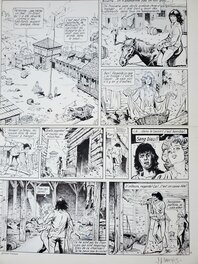 Planche originale - LES PIONNIERS DU NOUVEAU MONDE T2 LE GRAND DEMENAGEMENT planche originale n°15