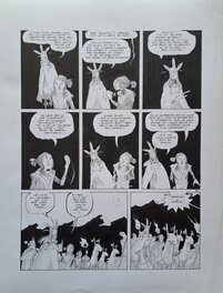 La Nuit de L'Inca - Planche originale