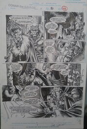 Geof Isherwood - Conan the Savage #5, Swords of Zamakland - Comic Strip