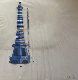 Films Jean Image - Films Jean Image, cellulo original, "Bonjour Paris" ou "La Tour prend garde" . - Comic Strip
