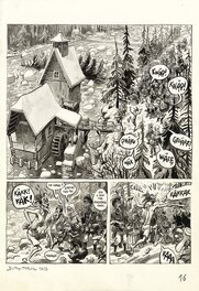 Comic Strip - Nicolas DUMONTHEUIL - Le Meunier Hurlant - planche originale 16