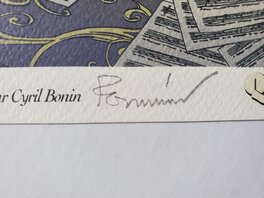 Signé : Bonin Signé : Bonin