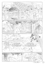 Cyril Bonin - Les dames de Kimoto - Comic Strip