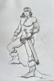Eric Gandois - Conan - Planche originale