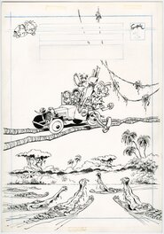 Spirou et Fantasio - Couverture originale