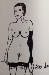 Varenne Alex Dédicace Superbe Pin up Sex Sexy Sein Culotte dans BD Art Book Peintures Éo BFB Bosser 2004 NEUF