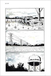 Jeff Lemire - Les éphémères - Planche originale