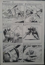 Jim Aparo - Hercules #8 -Thane of Bagarth p.5 - Planche originale