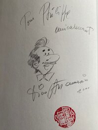 Dino Attanasio, illustration originale, "Les Classiques du Rire 1960, Les Etonnantes aventures du Signor Spaghetti".