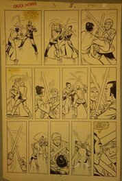 Steve Ditko - Karate Commandos - Chuck Norris #3 - Planche originale