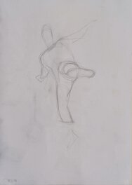 Crayonné au verso de l'étude Crayonné au verso de l'étude
