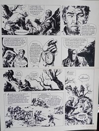 William Vance - Ringo - Le serment de Gettysburg -1968 - Planche originale