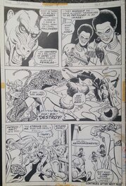 Ross Andru - Shanna the She Devil #3 - Planche originale