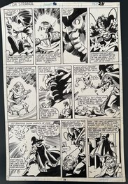 Gene Colan - Planche Originale Dr Strange Vol 2 N°47 page 21 par Gene Colan, Vince Coletta et Dan Green - Planche originale