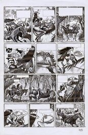 Christophe Gaultier - Donjon Potron-Minet - Sans un bruit, Tome 5 - Planche originale