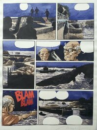 Planche originale - VIEUX FOU  T2 LE RETOUR DU VIEUX FOU   couleur directe