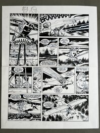Jean-Michel Arroyo - Planche originale de Buck Danny du tome 6 Alerre Rouge - Comic Strip