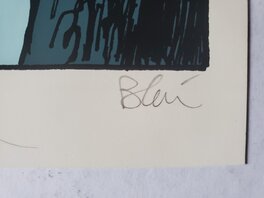 Ex-Libris signé : Blain