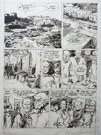 Emmanuel Moynot - VIEUX FOU !  T2 LE RETOUR DU VIEUX FOU - Original art