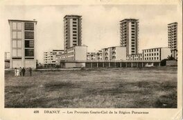 Drancy, cité de la Muette, années 1960 Drancy, cité de la Muette, années 1960