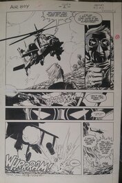 Tom Yates - Air Boy #2 p.2 Sky Wolf - Planche originale