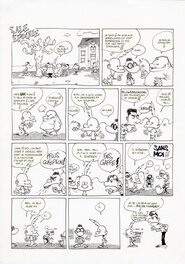 Zep - Zep - Titeuf, Tome 3 - Planche Originale "SALE ÉPOQUE" - Planche originale