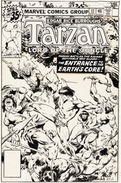 Tarzan Buscema - John Buscema - Tarzan #17 Cover (1978) - Original Cover