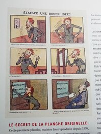 Planche dessinée en 1936, signée Davine